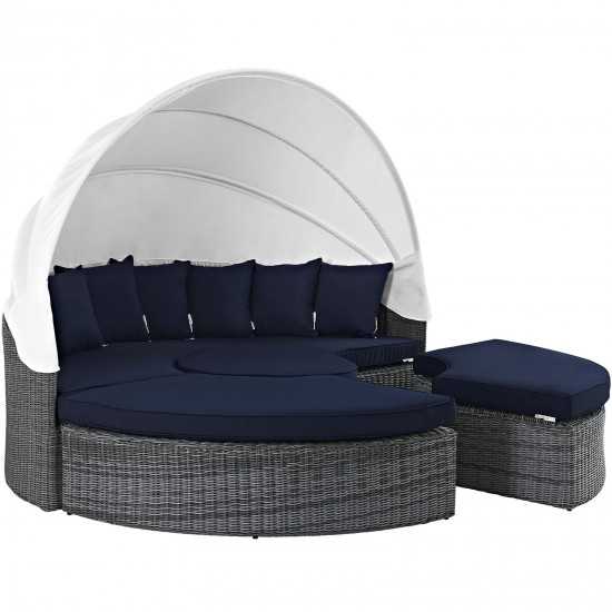 Summon Canopy Outdoor Patio Sunbrella® Daybed