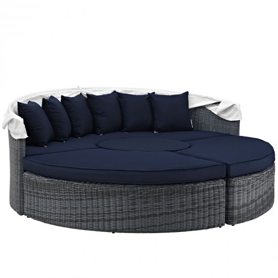 Summon Canopy Outdoor Patio Sunbrella® Daybed