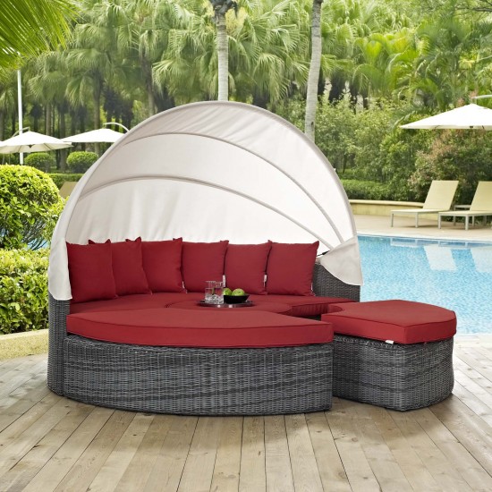 Summon Canopy Outdoor Patio Sunbrella® Daybed