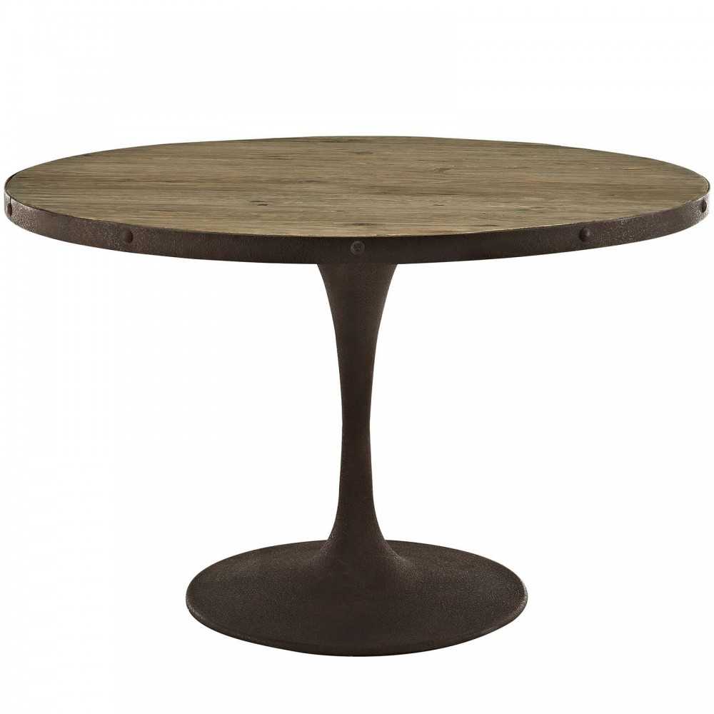 Drive 48" Round Wood Top Dining Table