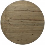 Drive 60" Round Wood Top Dining Table