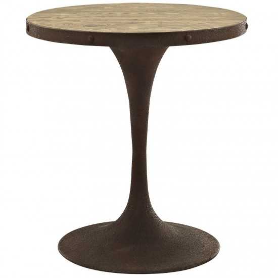 Drive 28" Round Wood Top Dining Table