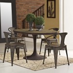 Drive 60" Oval Wood Top Dining Table