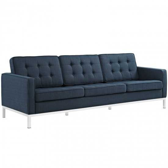 Loft Upholstered Fabric Sofa