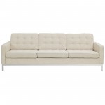 Loft Upholstered Fabric Sofa