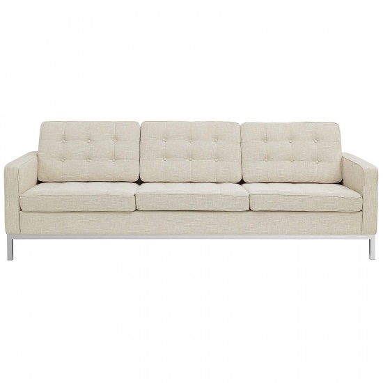 Loft Upholstered Fabric Sofa