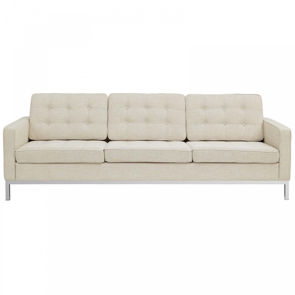 Loft Upholstered Fabric Sofa