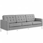 Loft Upholstered Fabric Sofa