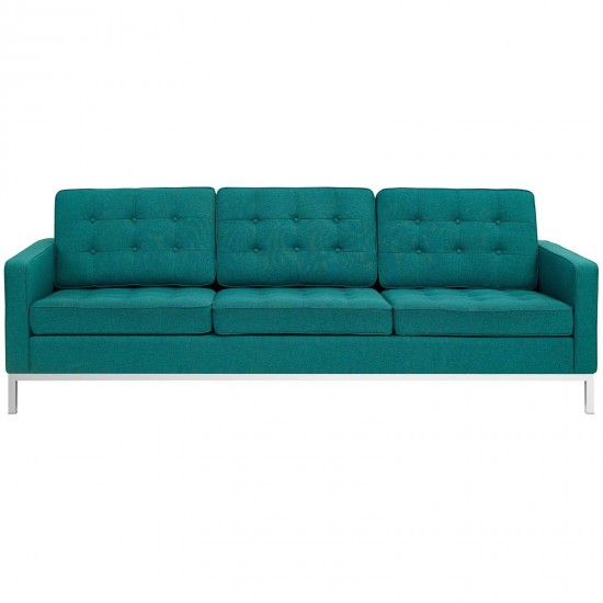 Loft Upholstered Fabric Sofa