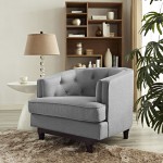 Coast Upholstered Fabric Armchair