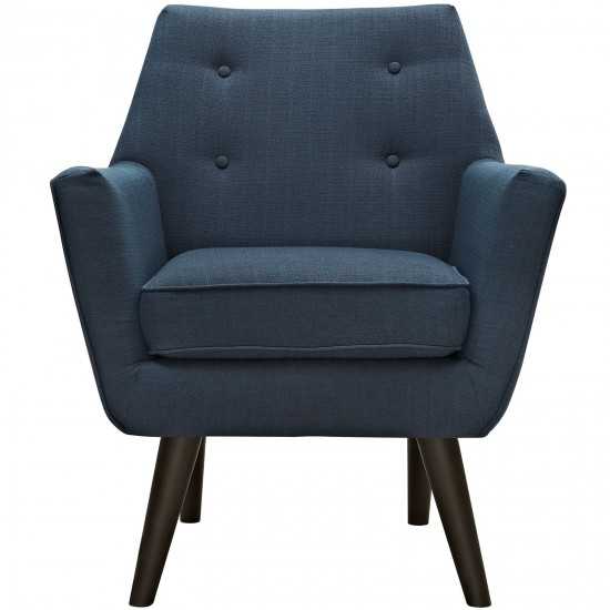 Posit Upholstered Fabric Armchair