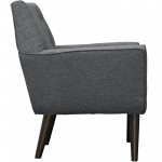 Posit Upholstered Fabric Armchair