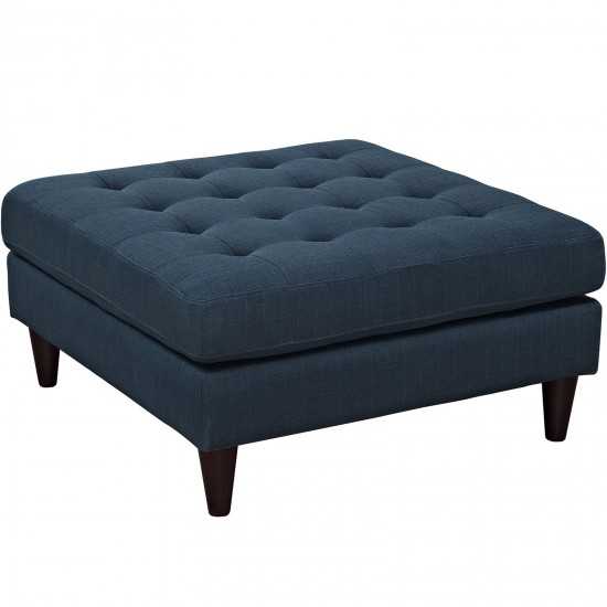 Empress Upholstered Fabric Large Ottoman