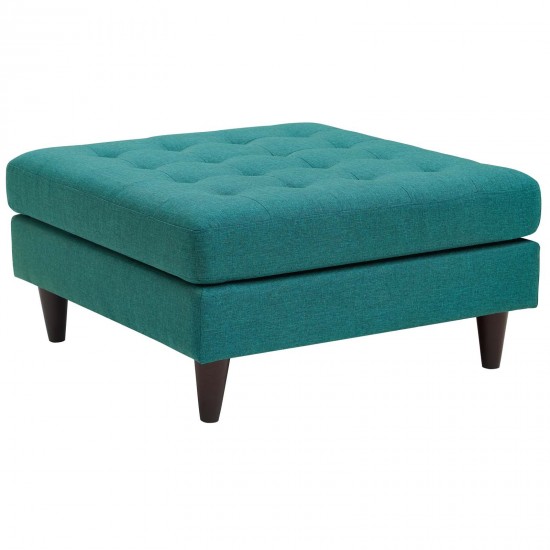 Empress Upholstered Fabric Large Ottoman