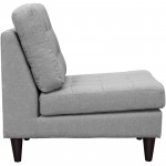 Empress Upholstered Fabric Lounge Chair