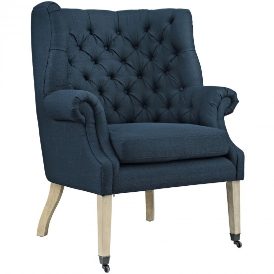 Chart Upholstered Fabric Lounge Chair