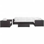 Convene 7 Piece Outdoor Patio Sectional Set