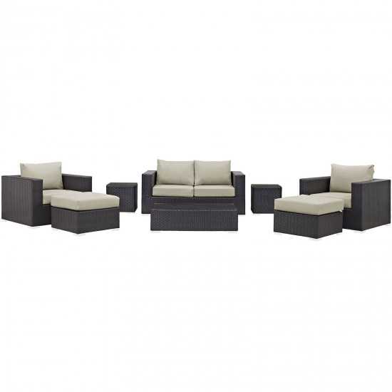 Convene 8 Piece Outdoor Patio Sofa Set