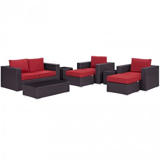 Convene 8 Piece Outdoor Patio Sofa Set