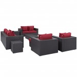 Convene 9 Piece Outdoor Patio Sofa Set