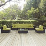 Convene 7 Piece Outdoor Patio Sectional Set