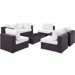 Convene 7 Piece Outdoor Patio Sectional Set