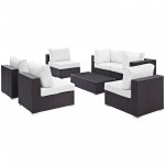 Convene 7 Piece Outdoor Patio Sectional Set