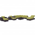 Convene 12 Piece Outdoor Patio Sectional Set