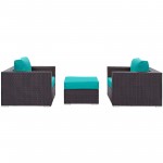 Convene 3 Piece Outdoor Patio Sofa Set