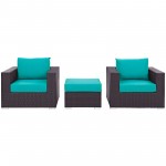 Convene 3 Piece Outdoor Patio Sofa Set