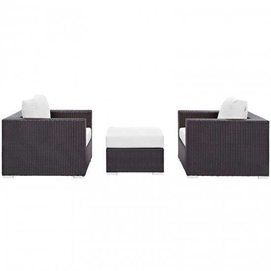 Convene 3 Piece Outdoor Patio Sofa Set