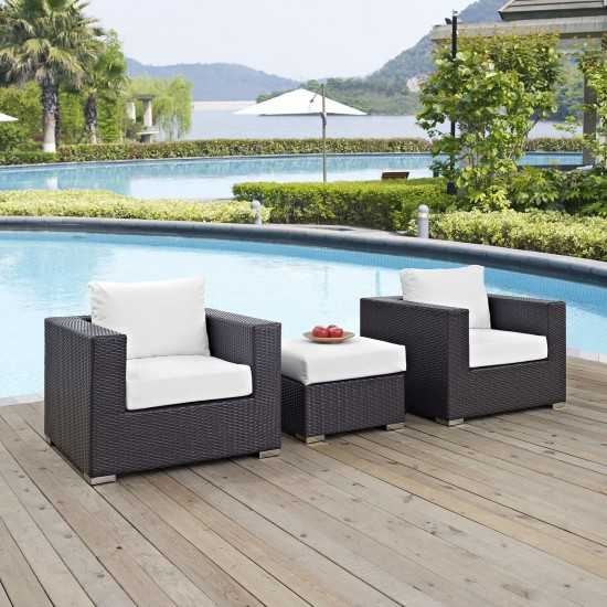 Convene 3 Piece Outdoor Patio Sofa Set