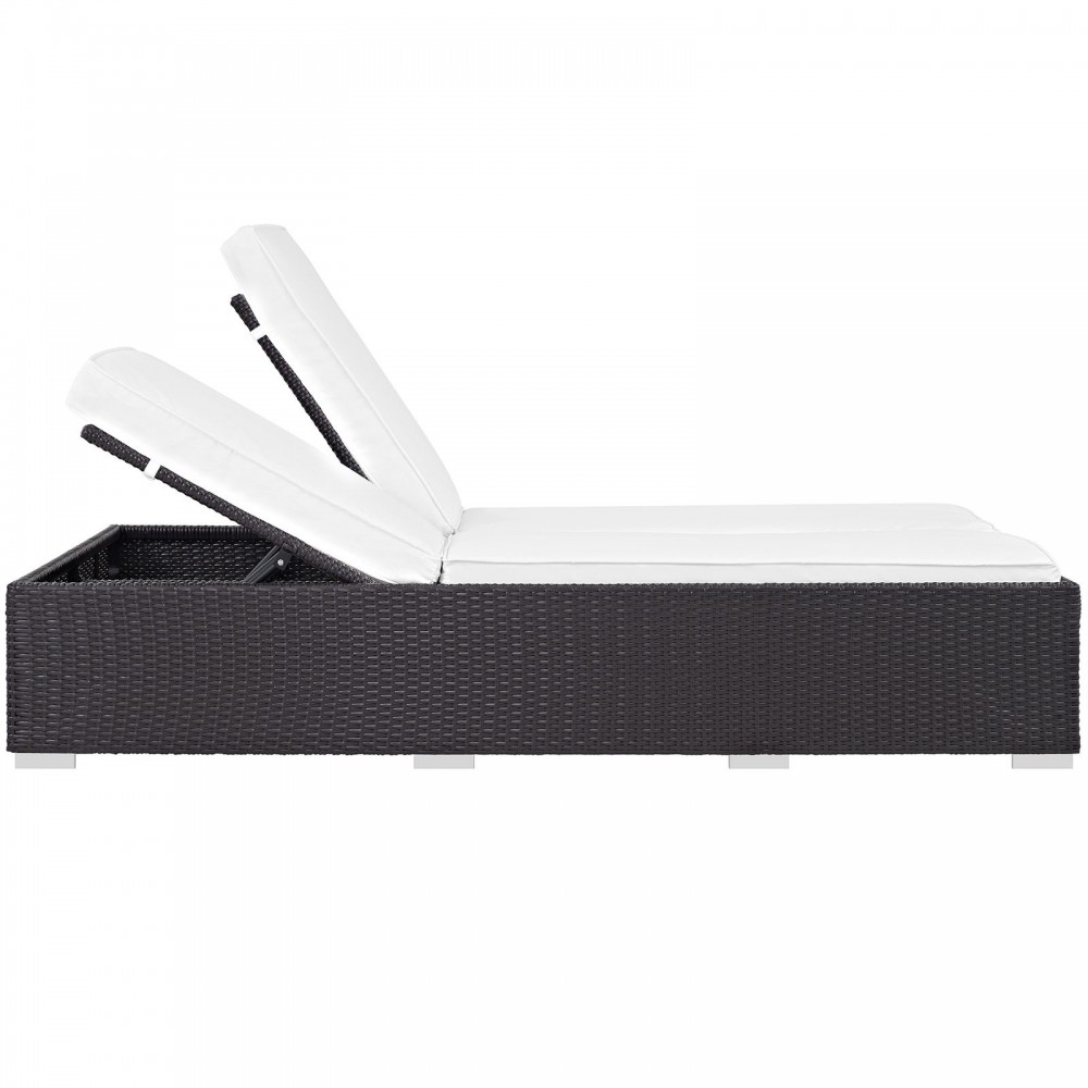 Convene Double Outdoor Patio Chaise Convene Double Outdoor Patio Chaise