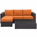 Convene 3 Piece Outdoor Patio Sofa Set