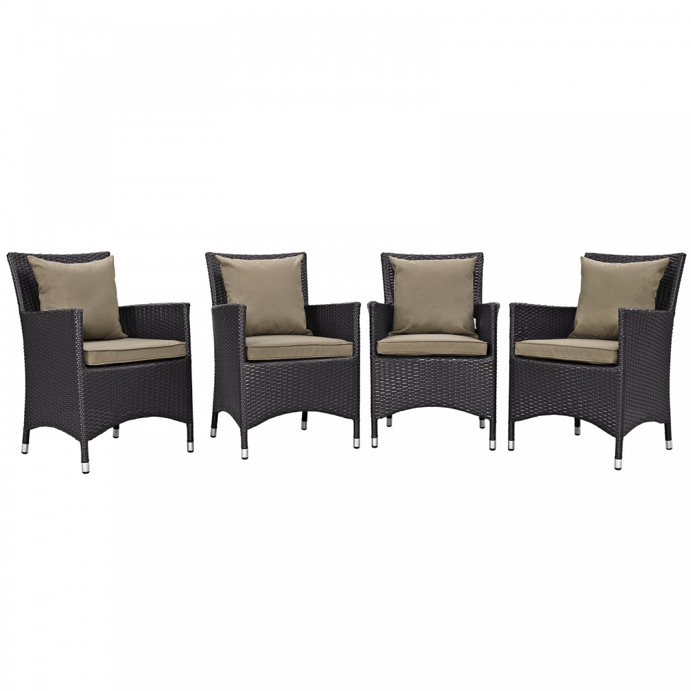 Convene 4 Piece Outdoor Patio Dining Set