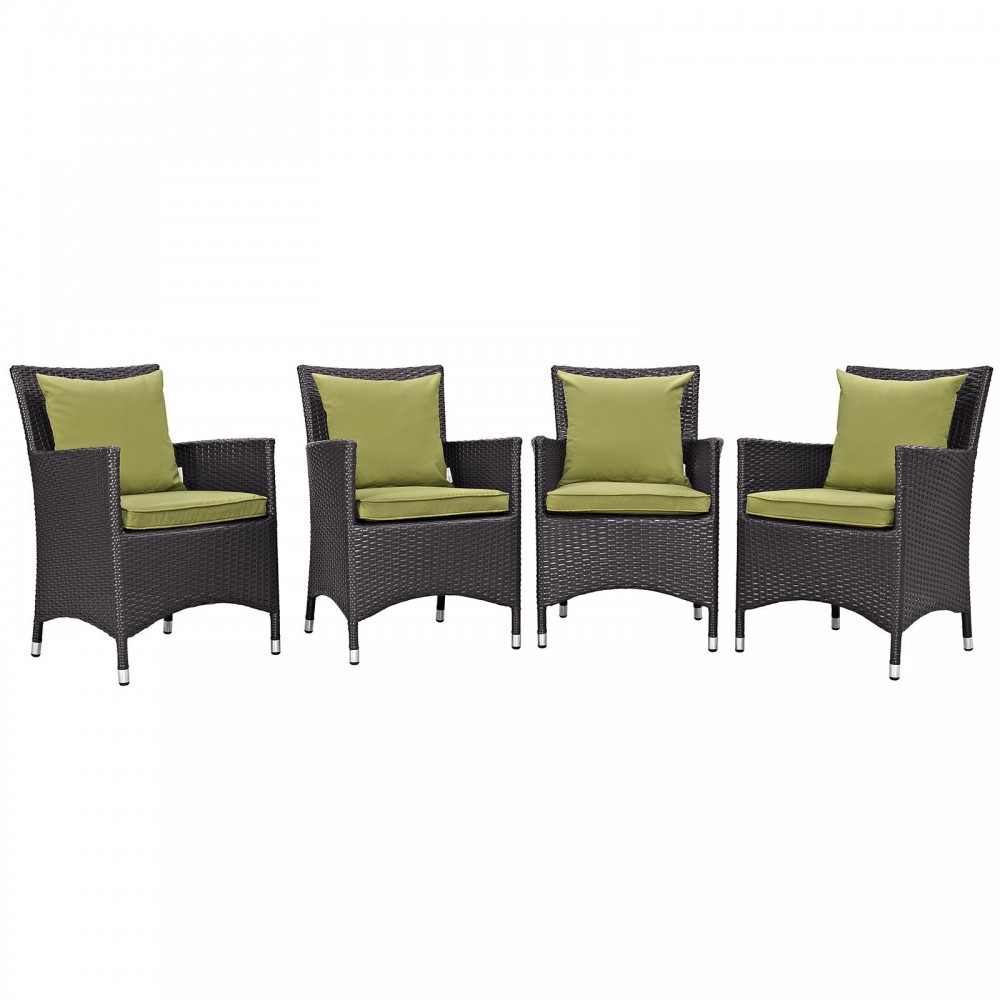 Convene 4 Piece Outdoor Patio Dining Set