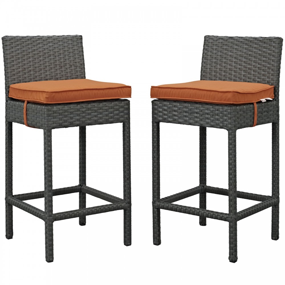 Sojourn 2 Piece Outdoor Patio Sunbrella® Pub Set