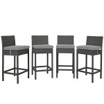 Sojourn 4 Piece Outdoor Patio Sunbrella® Pub Set
