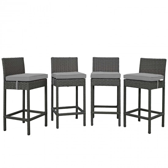 Sojourn 4 Piece Outdoor Patio Sunbrella® Pub Set