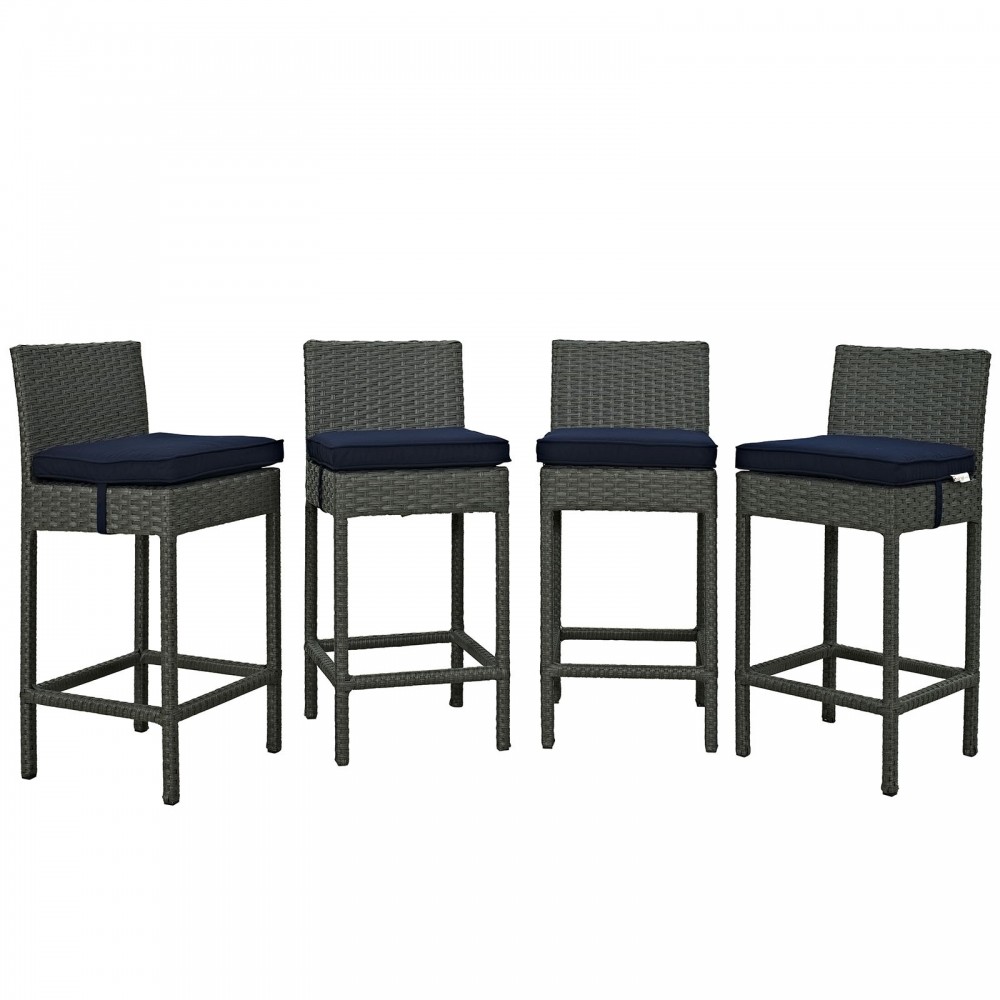 Sojourn 4 Piece Outdoor Patio Sunbrella® Pub Set Sojourn 4 Piece Outdoor Patio Sunbrella® Pub Set