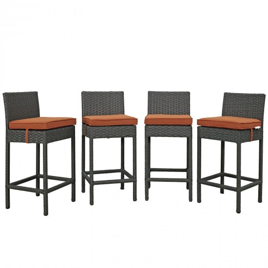 Sojourn 4 Piece Outdoor Patio Sunbrella® Pub Set