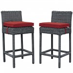 Summon 2 Piece Outdoor Patio Sunbrella® Pub Set