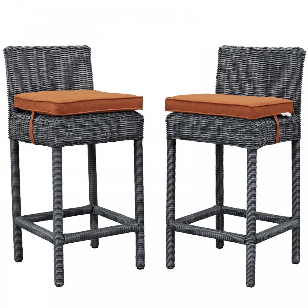 Summon 2 Piece Outdoor Patio Sunbrella® Pub Set