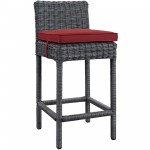 Summon Bar Stool Outdoor Patio Sunbrella® Set of 4
