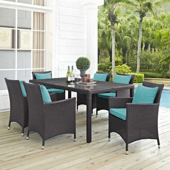 Convene 7 Piece Outdoor Patio Dining Set