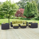 Convene 7 Piece Outdoor Patio Sectional Set