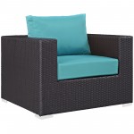 Convene 8 Piece Outdoor Patio Sectional Set