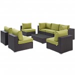 Convene 8 Piece Outdoor Patio Sectional Set