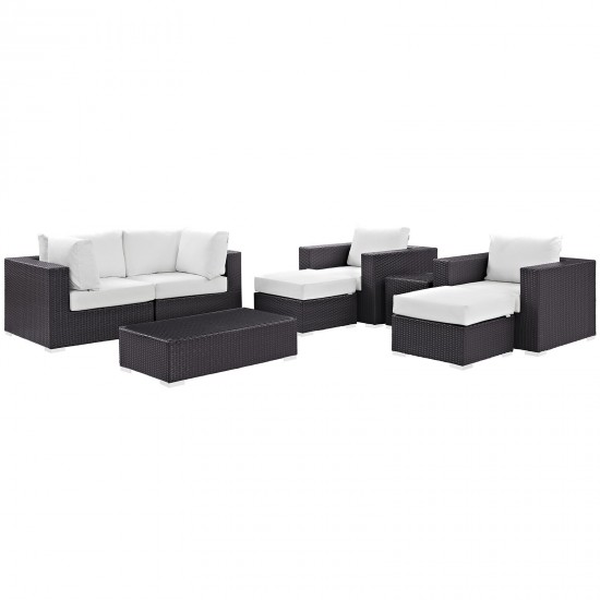 Convene 8 Piece Outdoor Patio Sectional Set