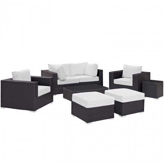 Convene 8 Piece Outdoor Patio Sectional Set